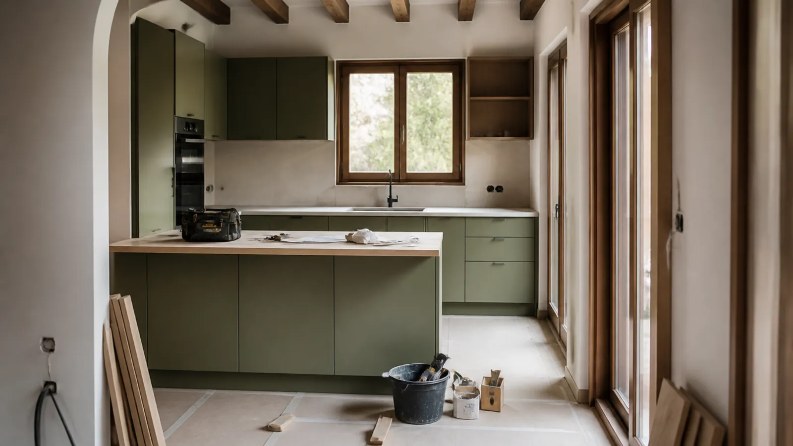 Distribuciones de cocina: en L, U, isla y lineal